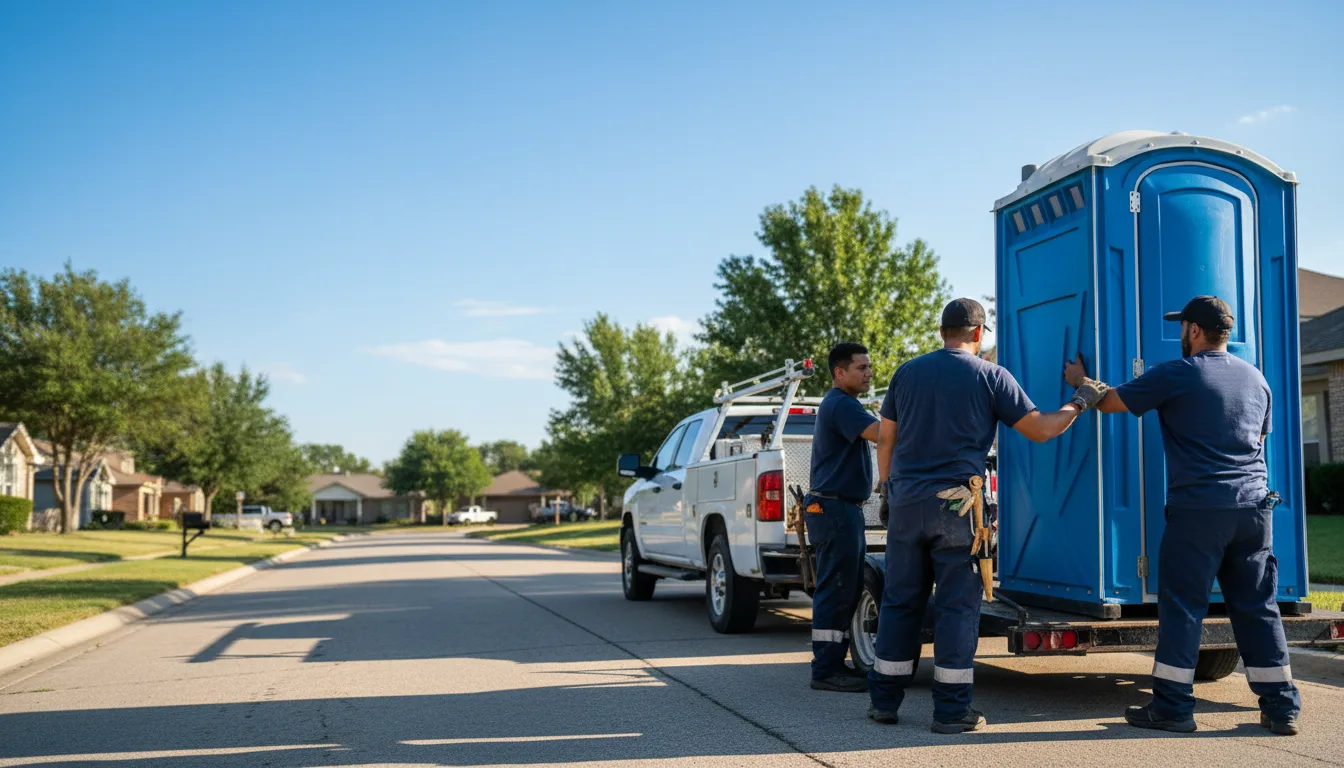 Portable Toilet Rental in Denhoff, ND near me